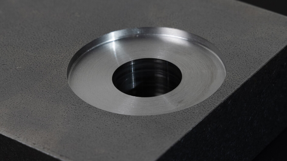 Resultat einer Anwendung im Plansenken mit dem Senkwerkzeug BSF Resultat-plansenken-BSF