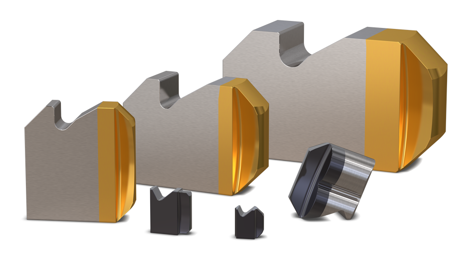 Übersicht über die Messer des Faswerkzeugs SNAP.  SNAP_Messer-Uebersicht